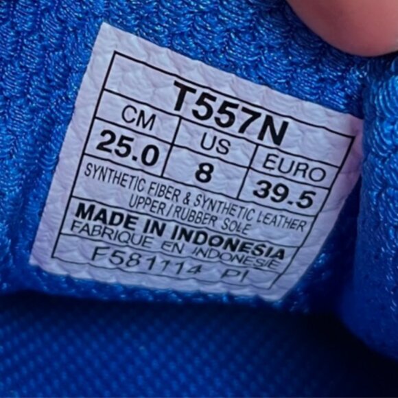 Near Mint Condition RARE ASICS GEL Nimbus 17 Size 8 Yellow Pink Blue 39 Medium - Picture 7 of 9